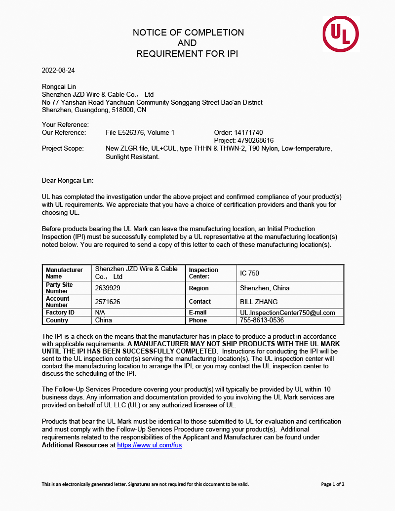 美標UL 83認證THWN電纜，尼龍護套電線，雙絕緣尼龍電纜批發(fā)